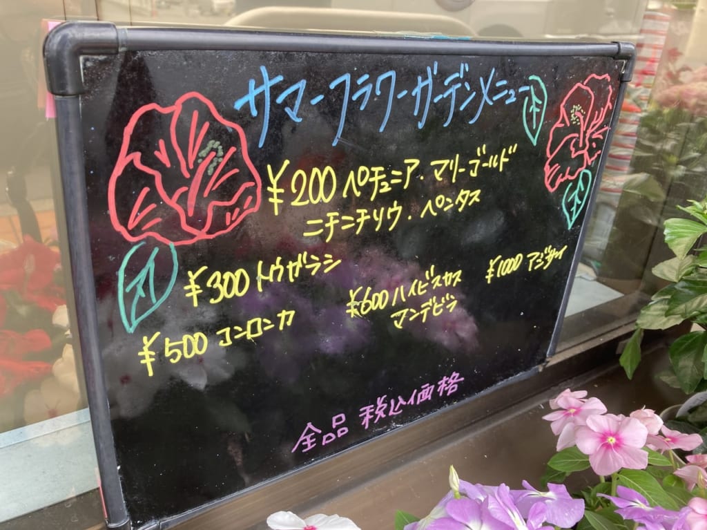 セブンイレブンのサマーフラワーガーデン